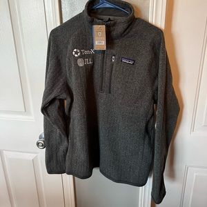 Patagonia Men's Better Sweater® Rib Knit 1/4 Zip Fleece Nickel